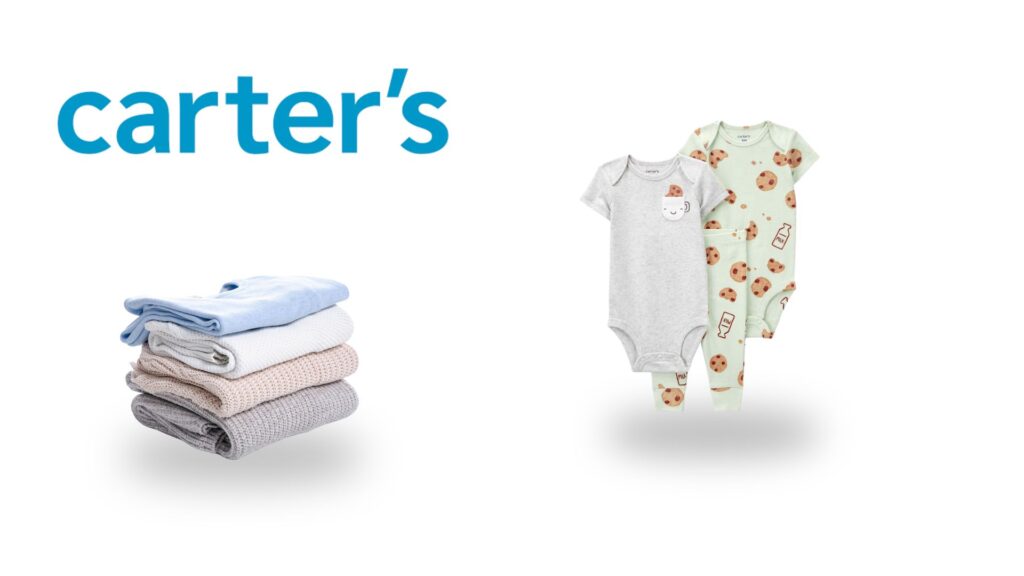 Os bodys da Carter’s são básicos e duram muito mais tempo no enxoval